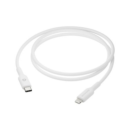 dbramante1928 re-charge - Kabel Lightning - USB-C s piny (male) do Lightning s piny (male) - 1 m - bílá