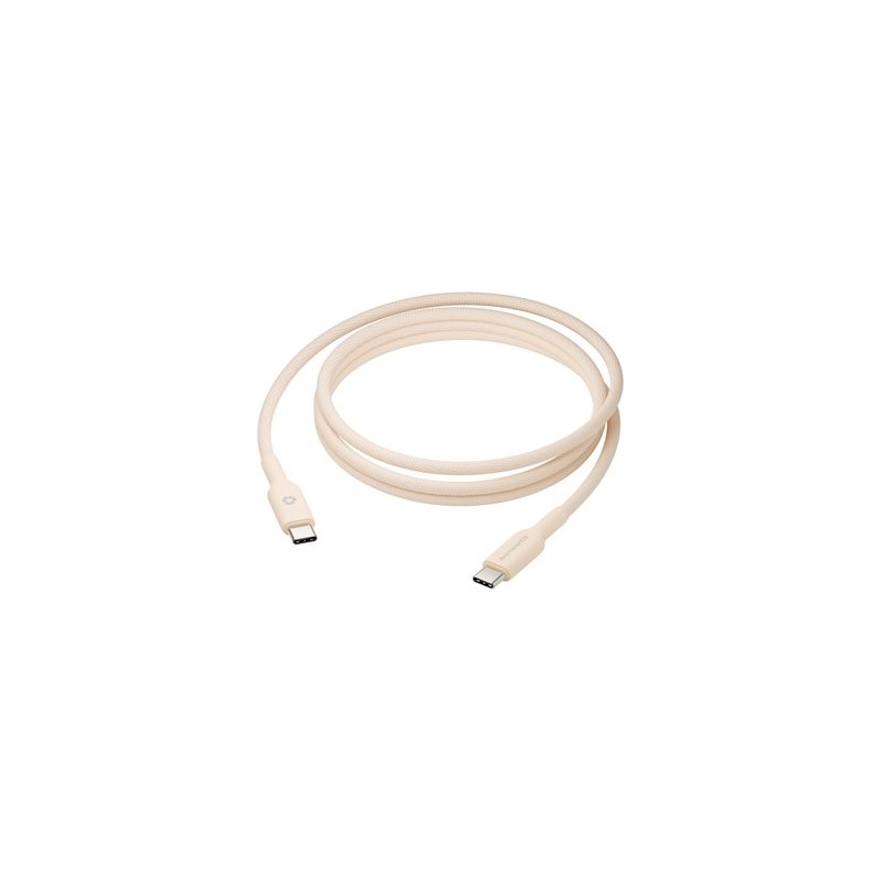 dbramante1928 re-charge - USB kabel - USB-C (M) do USB-C (M) - 1.5 m - pletený kabel, Podpora USB-C Power Delivery (60 W)