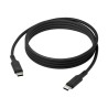 dbramante1928 IT - USB kabel - USB-C do USB-C - 2 m - až 100W nabíjecí výkon - černá