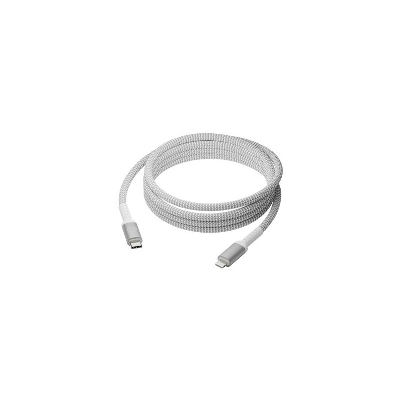 dbramante1928 re-charge - Kabel Lightning - USB-C s piny (male) do Lightning s piny (male) - 2.5 m - pletený kabel, 100 %
