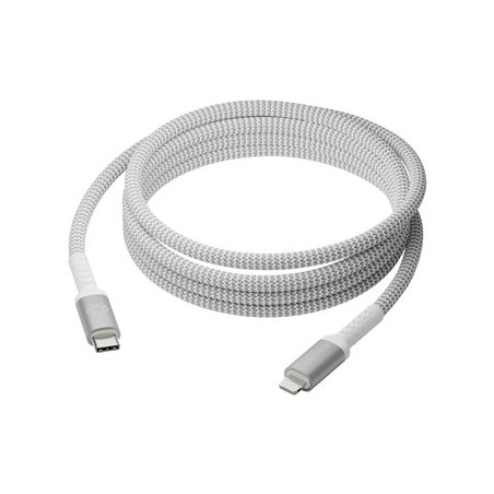 dbramante1928 re-charge - Kabel Lightning - USB-C s piny (male) do Lightning s piny (male) - 2.5 m - pletený kabel, 100 %