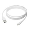 dbramante1928 re-charge - Kabel Lightning - USB s piny (male) do Lightning s piny (male) - 2.5 m - 100 % recyklovaný plast