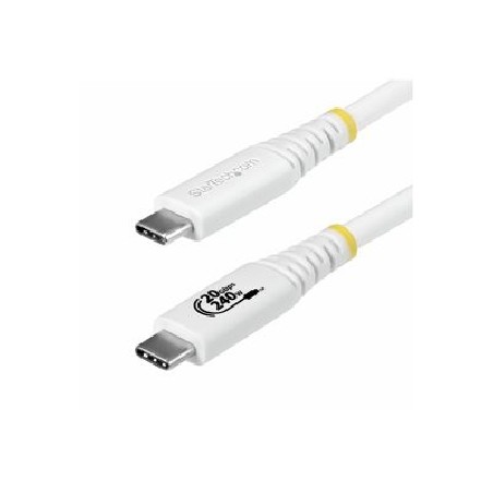 StarTech.com - USB kabel - USB-C (M) do USB-C (M) - USB4 / Thunderbolt 3 / Thunderbolt 4 / DisplayPort 1.4 - 2 m - podpora