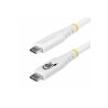 StarTech.com - USB kabel - USB-C (M) do USB-C (M) - USB4 / Thunderbolt 3 / Thunderbolt 4 / DisplayPort 1.4 - 2 m - podpora