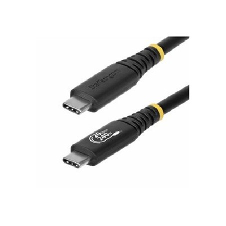 StarTech.com - USB kabel - USB-C (M) do USB-C (M) - USB4 / Thunderbolt 3 / Thunderbolt 4 / DisplayPort 1.4 - 2 m - podpora