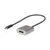 StarTech.com USB C to DisplayPort Adapter, 8K/4K 60Hz USB-C to DisplayPort 1.4 Adapter Dongle, USB Type-C to DP Monitor Video