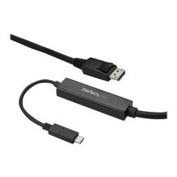 StarTech.com 9.8ft/3m USB C to DisplayPort 1.2 Cable 4K 60Hz, USB-C to DisplayPort Adapter Cable HBR2, USB Type-C DP Alt Mode
