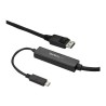StarTech.com 9.8ft/3m USB C to DisplayPort 1.2 Cable 4K 60Hz, USB-C to DisplayPort Adapter Cable HBR2, USB Type-C DP Alt Mode