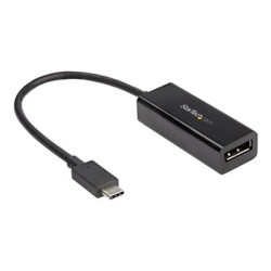 StarTech.com USB C to DisplayPort Adapter, 8K/5K/4K USB Type C to DP 1.4 Alt Mode Video Converter, HBR3/DSC/HDR, 8K 60Hz