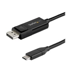 StarTech.com 3ft/1m USB C to DisplayPort 1.4 Cable 8K 60Hz/4K, Bidirectional DP to USB-C or USB-C to DP Reversible Video