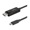 StarTech.com 3ft/1m USB C to DisplayPort 1.4 Cable 8K 60Hz/4K, Bidirectional DP to USB-C or USB-C to DP Reversible Video