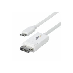 StarTech.com 6.6ft (2m) USB C to DisplayPort 1.2 Cable, Bidirectional - Kabel DisplayPort - 24 pin USB-C (M) do DisplayPort (M)