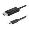 StarTech.com 6ft/2m USB C to DisplayPort 1.4 Cable 8K 60Hz/4K, Bidirectional DP to USB-C or USB-C to DP Reversible Video
