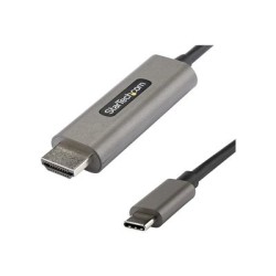 StarTech.com 13ft (4m) USB C to HDMI Cable 4K 60Hz with HDR10, Ultra HD USB Type-C to 4K HDMI 2.0b Video Adapter Cable, USB-C