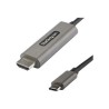 StarTech.com 13ft (4m) USB C to HDMI Cable 4K 60Hz with HDR10, Ultra HD USB Type-C to 4K HDMI 2.0b Video Adapter Cable, USB-C