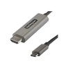 StarTech.com 9.8ft (3m) USB C to HDMI Cable 4K 60Hz with HDR10, Ultra HD USB Type-C to 4K HDMI 2.0b Video Adapter Cable, USB-C
