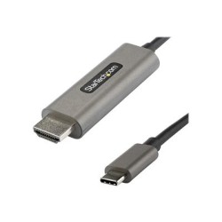 StarTech.com 3ft (1m) USB C to HDMI Cable 4K 60Hz with HDR10, Ultra HD USB Type-C to 4K HDMI 2.0b Video Adapter Cable, USB-C to