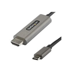 StarTech.com 6ft (2m) USB C to HDMI Cable 4K 60Hz with HDR10, Ultra HD USB Type-C to 4K HDMI 2.0b Video Adapter Cable, USB-C to
