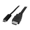 StarTech.com USB C to HDMI Adapter Cable - USB Type-C HDMI - 2m 6 ft. - 4K - Externí video adaptér - USB-C - HDMI - pro P/N: