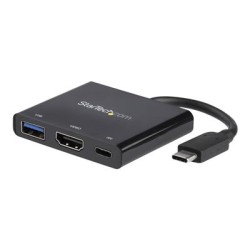 StarTech.com USB-C to HDMI Adapter - 4K 30Hz - Thunderbolt 3 Compatible - with Power Delivery (USB PD) - USB C Adapter