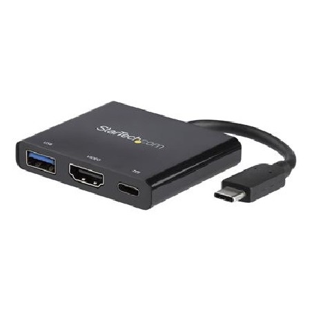 StarTech.com USB-C to HDMI Adapter - 4K 30Hz - Thunderbolt 3 Compatible - with Power Delivery (USB PD) - USB C Adapter