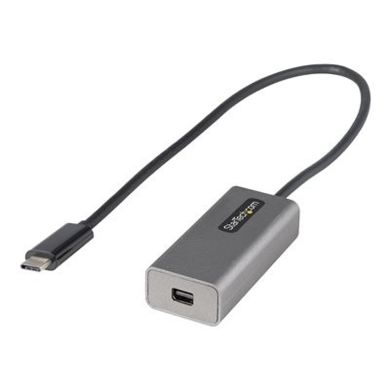 StarTech.com USB C to Mini DisplayPort Adapter, 4K 60Hz USB-C to mDP Adapter Dongle, USB Type-C to Mini DP Monitor/Display