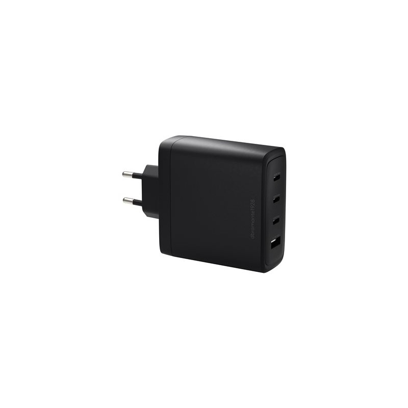 dbramante1928 re-charge - Síťový adaptér - 140 Watt - 4 výstupní konektory (3 x USB-C, USB) - černá