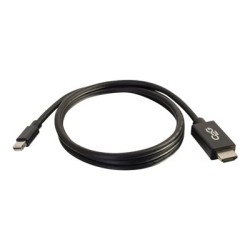 C2G 6ft Mini DisplayPort to HDMI Cable - Mini DP to HDMI Adapter Cable - M/M - Video adaptér - kompatibilní s TAA - Mini