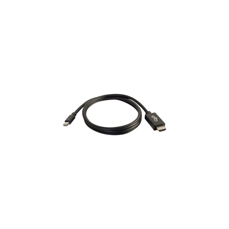 C2G 6ft Mini DisplayPort to HDMI Cable - Mini DP to HDMI Adapter Cable - M/M - Video adaptér - kompatibilní s TAA - Mini