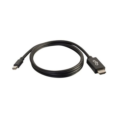 C2G 6ft Mini DisplayPort to HDMI Cable - Mini DP to HDMI Adapter Cable - M/M - Video adaptér - kompatibilní s TAA - Mini