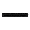 StarTech.com 1U Horizontal Finger Duct Rack Cable Management Panel with Cover - Server Rack Cable Duct - Rack Cable Organizer /