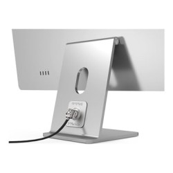 Compulocks Universal Tablet Lock with Keyed Cable Lock - Bezpečnostní sada pro mobilní telefon, tablet - stříbrná