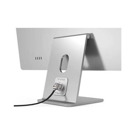 Compulocks Universal Tablet Lock with Keyed Cable Lock - Bezpečnostní sada pro mobilní telefon, tablet - stříbrná
