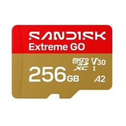 SanDisk micro SDXC karta 256GB Extreme GO (240 MB/s , UHS-I U3 V30)