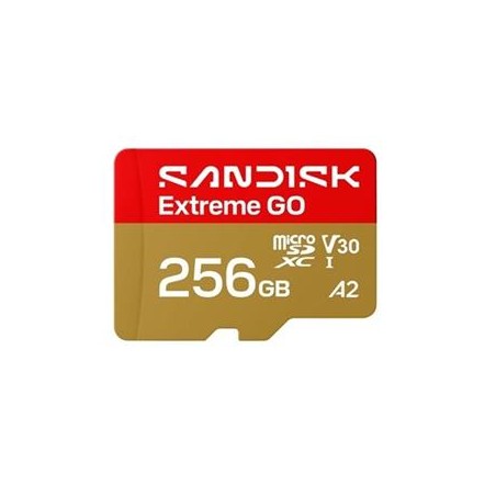 SanDisk micro SDXC karta 256GB Extreme GO (240 MB/s , UHS-I U3 V30)