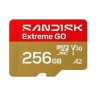 SanDisk micro SDXC karta 256GB Extreme GO (240 MB/s , UHS-I U3 V30)