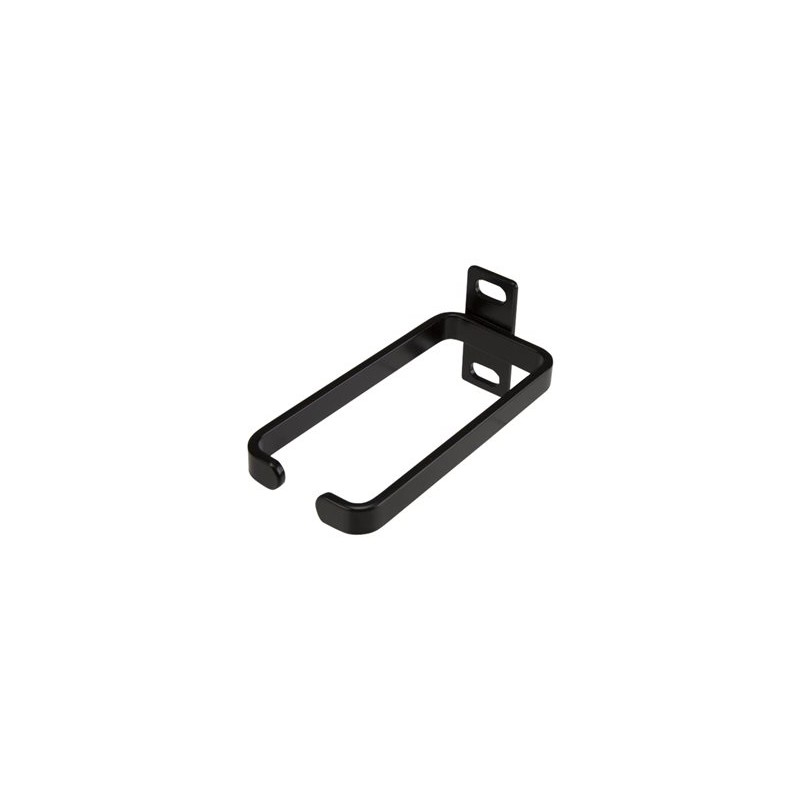 StarTech.com 1U Vertical 1.8 x 3.9in Server Rack Cable Management D-Ring Hook w/ Flexible Opening - Network Rack-Mount Cord