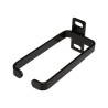 StarTech.com 1U Vertical 1.8 x 3.9in Server Rack Cable Management D-Ring Hook w/ Flexible Opening - Network Rack-Mount Cord
