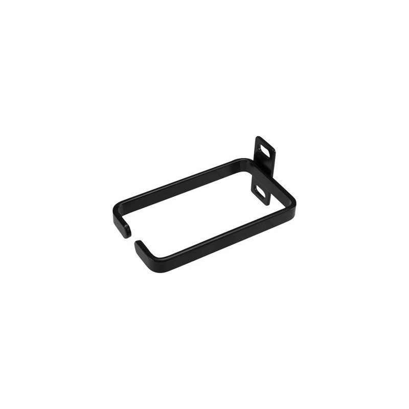 StarTech.com 1U Vertical 2.2 x 3.9in Server Rack Cable Management D-Ring Hook w/ Flexible Opening - Network Rack-Mount Cord