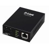 D-Link DMC-G10SC/E - 100/1000BaseT to 1000BaseLX (SC) Single-mode Media Converter (10 km)
