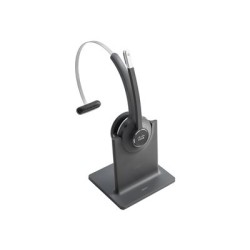 Cisco 561 Wireless Single - Náhlavní souprava - náhlavní - upravitelná - DECT - bezdrátový - s Standard Base Station - pro IP