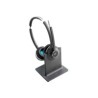Cisco 562 Wireless Dual - Náhlavní souprava - náhlavní - DECT 6.0 - bezdrátový - s Standard Base Station - repasováno