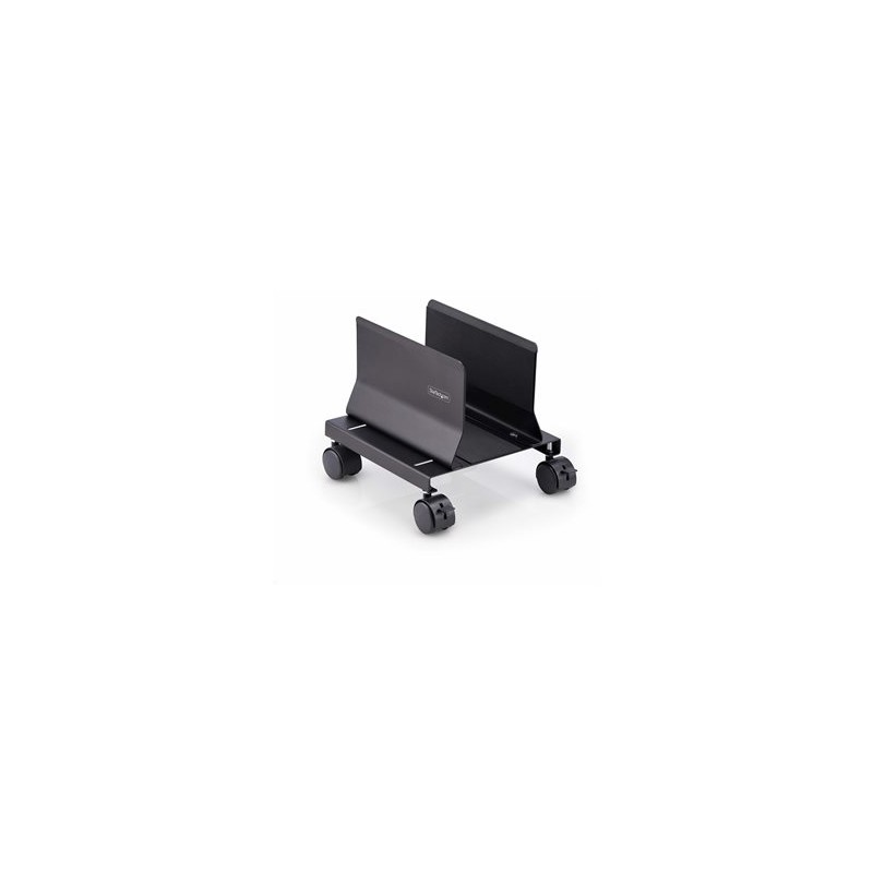 StarTech.com Computer Tower Cart Rolling CPU Caddy w/ Wheels, Adjustable - Vozík - pro osobní počítač (PC) - ocel - černá