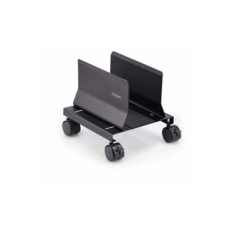 StarTech.com Computer Tower Cart Rolling CPU Caddy w/ Wheels, Adjustable - Vozík - pro osobní počítač (PC) - ocel - černá