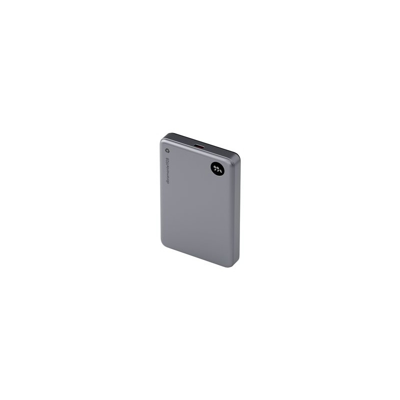 dbramante1928 re-charge - Power banka - 10000 mAh - 38.5 Wh - 20 Watt - 3 A - 2 výstupní konektory (magnetický, 24 pin USB-C)