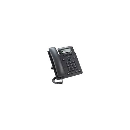 Cisco IP Phone 6821 - Telefon VoIP s identifikací volajícího/čekajícím hovorem - SIP, SRTP - 2 linky
