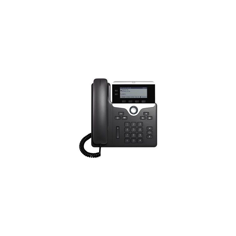 Cisco IP Phone 7821 - Telefon VoIP - SIP, SRTP - 2 linky CP7821K9