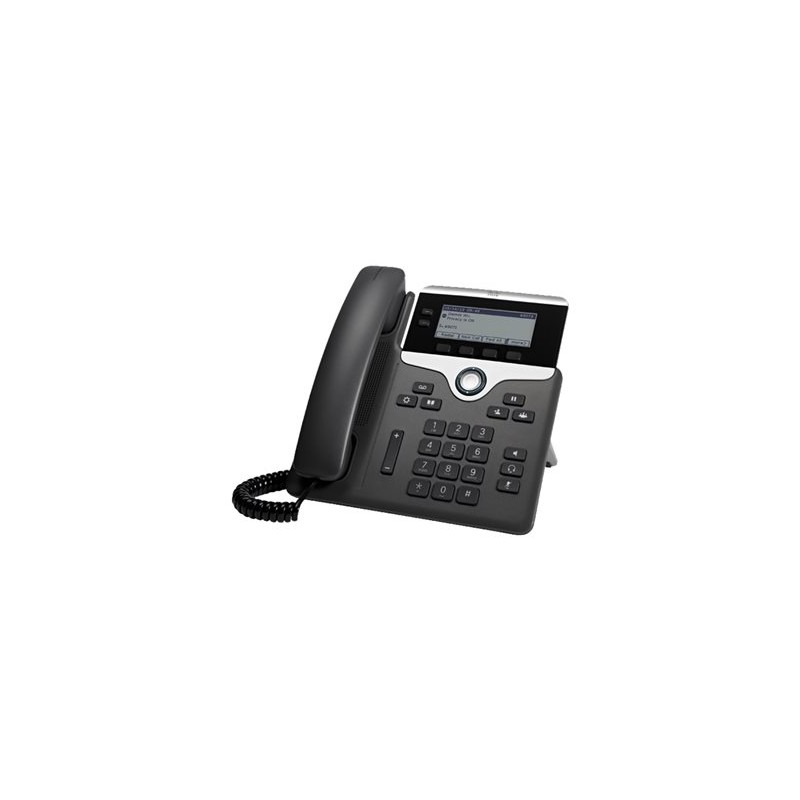 Cisco IP Phone 7821 - Telefon VoIP - SIP, SRTP - 2 linky CP78213PCCK9