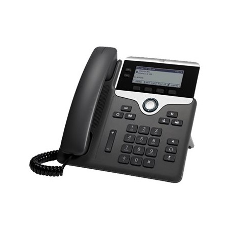 Cisco IP Phone 7821 - Telefon VoIP - SIP, SRTP - 2 linky CP78213PCCK9