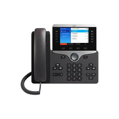 Cisco IP Phone 8851 - Telefon VoIP - SIP, RTCP, RTP, SRTP, SDP - 5 řádků